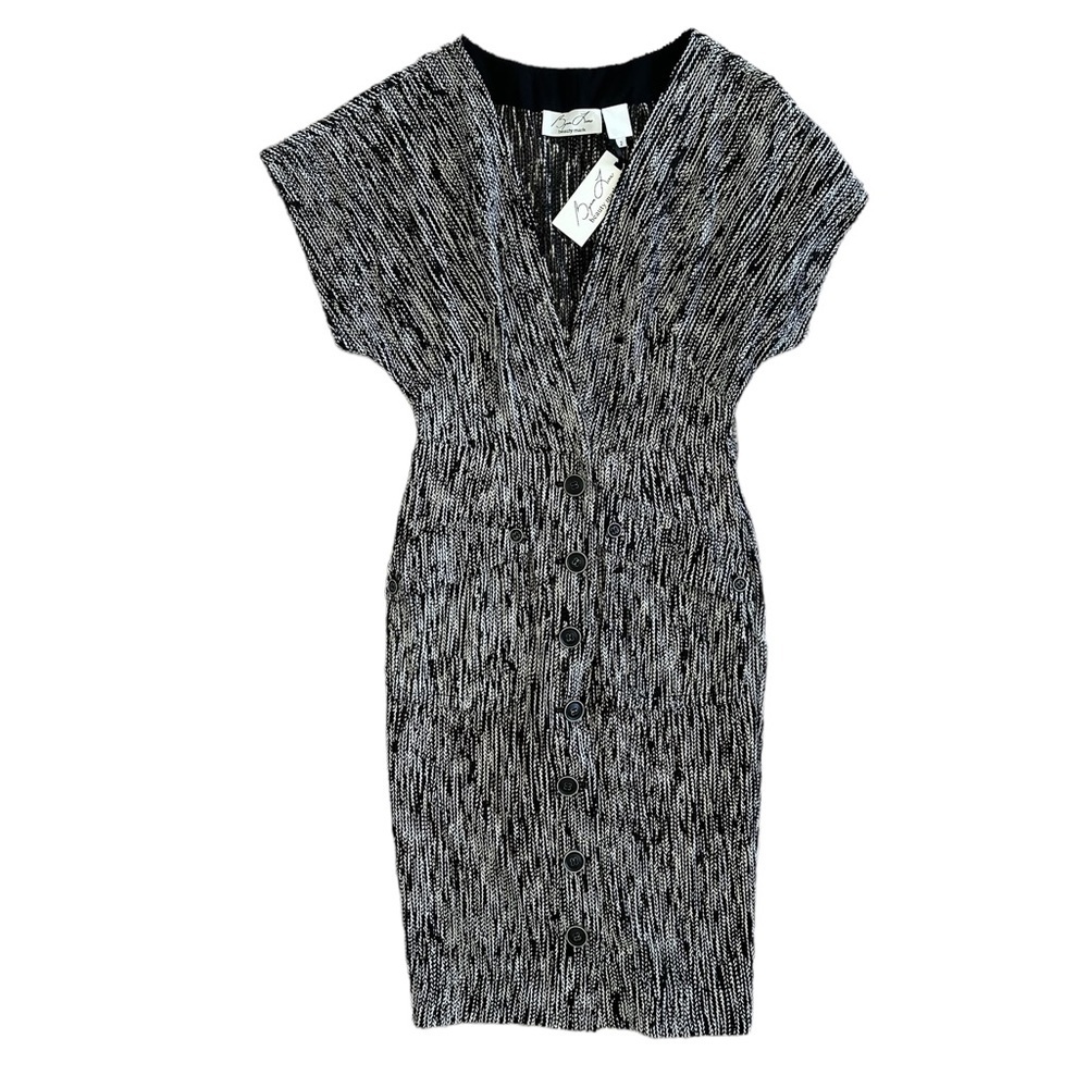 Byron Lars Beauty Mark Deep V Dress